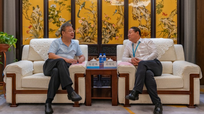 中鐵十七局集團有限公司黨委書記、董事長陳宏偉一行到訪甘肅文旅集團